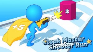 Cloak Master Shooter Run: Action Adventure Game