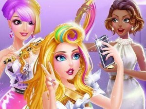 Superstar Hair Salon Online Game