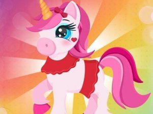 Unicorn Beauty Salon Makeover Game