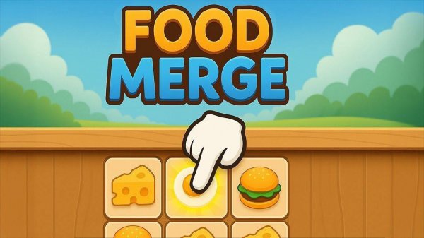 Food Merge: Puzzle Cooking Game