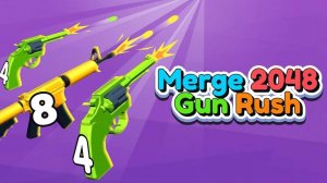 Merge 2048 Gun Rush Online Game