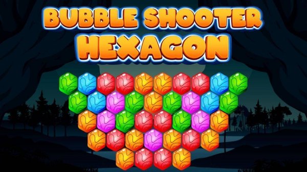 Bubble Shooter Hexagon - Puzzle Game