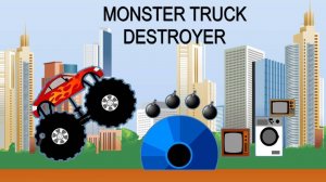 Monster Truck Destroyer - Driving Game