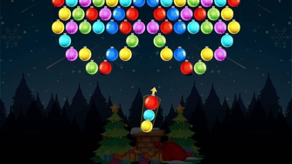 Xmas Bubble Army: Festive Puzzle Game