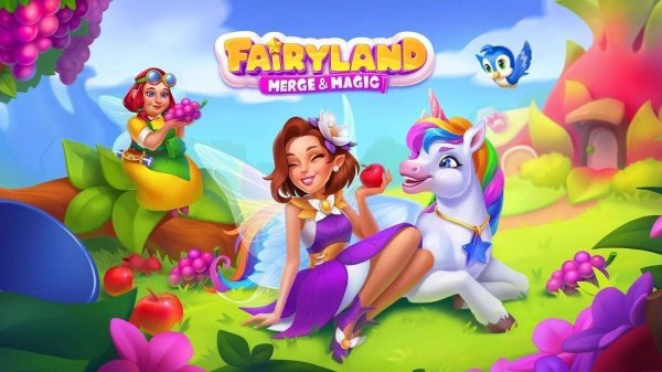 Fairyland Merge & Magic: Puzzle Adventure Game