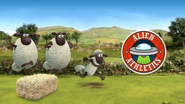 Shaun The Sheep Alien Athletics Online Game