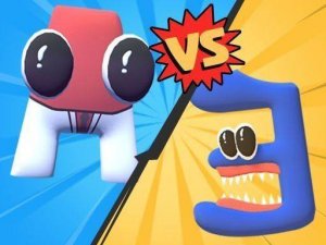 Merge Alphabet 3D: Puzzle Adventure