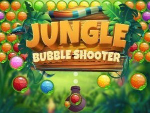 Jungle Bubble Shooter - Color Match Puzzle Game