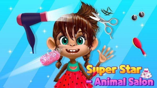 Pet Salon Animal Stylist Game