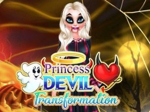 Princess Devil Transformation: Makeover & Shopping Game