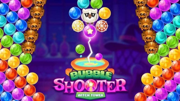 Bubble Shooter Witch Tower: Puzzle Adventure Game