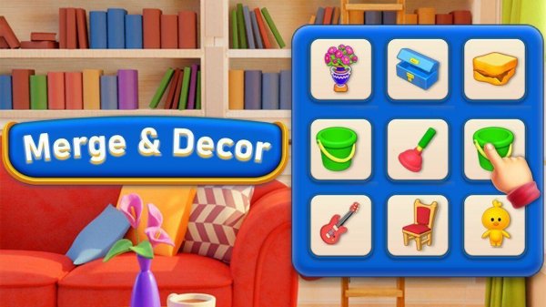 Merge & Decor: Dream Mansion Puzzle Game
