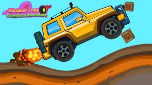 Hill Climb Truck Transform Adventure: Driving Game
