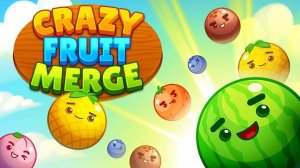 Crazy Fruit Merge: Puzzle Game