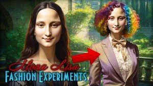 Mona Lisa Fashion Experiments: Dress Up Game