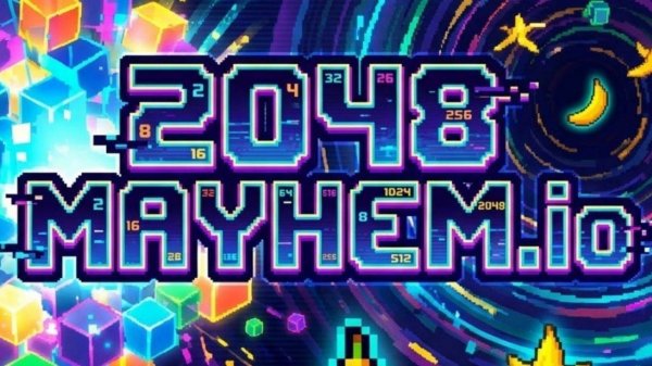 2048 Mayhem.io - Online Puzzle Survival Game
