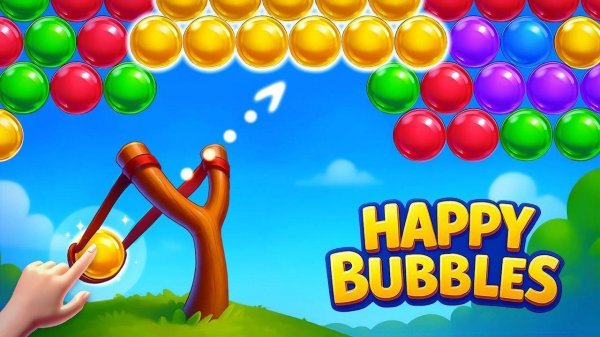 Happy Bubbles - Bubble Shooter Puzzle Game