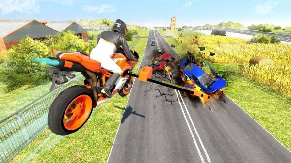 Flying Motorbike Adventure Simulator