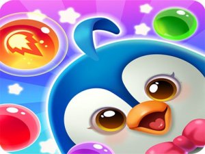 Penguin Bubble Shooter Winter Puzzle