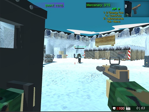 Blocky Battle Swat 2 Online Multiplayer