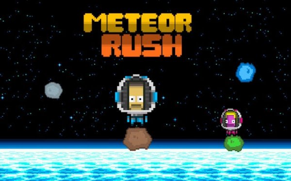 Meteor Rush: Space Rock Hopper Online Game