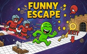 Funny Escape: Puzzle Run Adventure Online Game