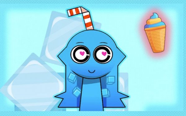 Sprunki Ice Mod: Aqua - Melting Puzzle Platformer Online Game