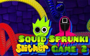 Squid Sprunki Slither Game 2 - Snake.io Challenge Online Game